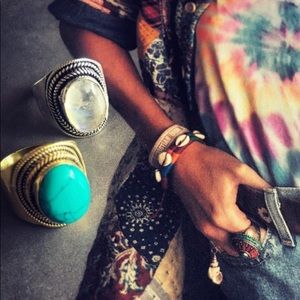 Super Nova Ring || Turquoise Howlite || statement ring || babe || yoga girl